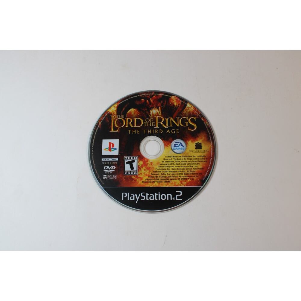 Lord of the Rings: The Third Age (Sony PlayStation 2, PS2) Game Disc only - Picture 3 of 8